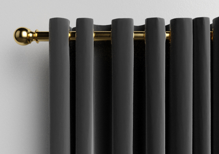 Luxe Velvet, Grey - Made to Measure Curtains - Image 12
